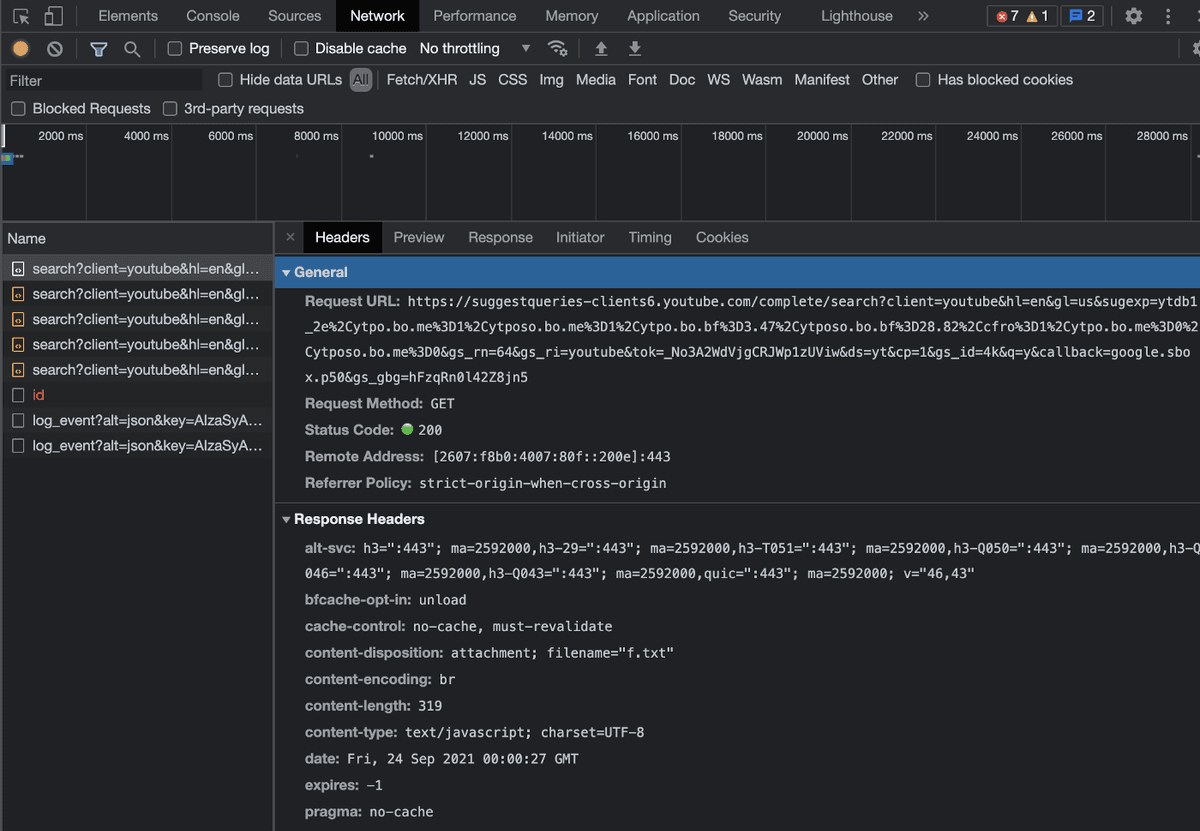 chrome devtools network usage image