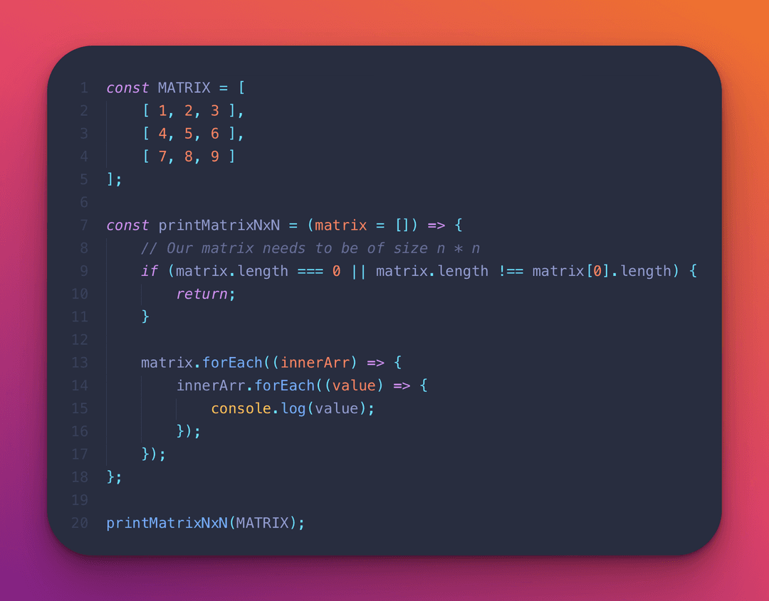 O(n²) time complexity
