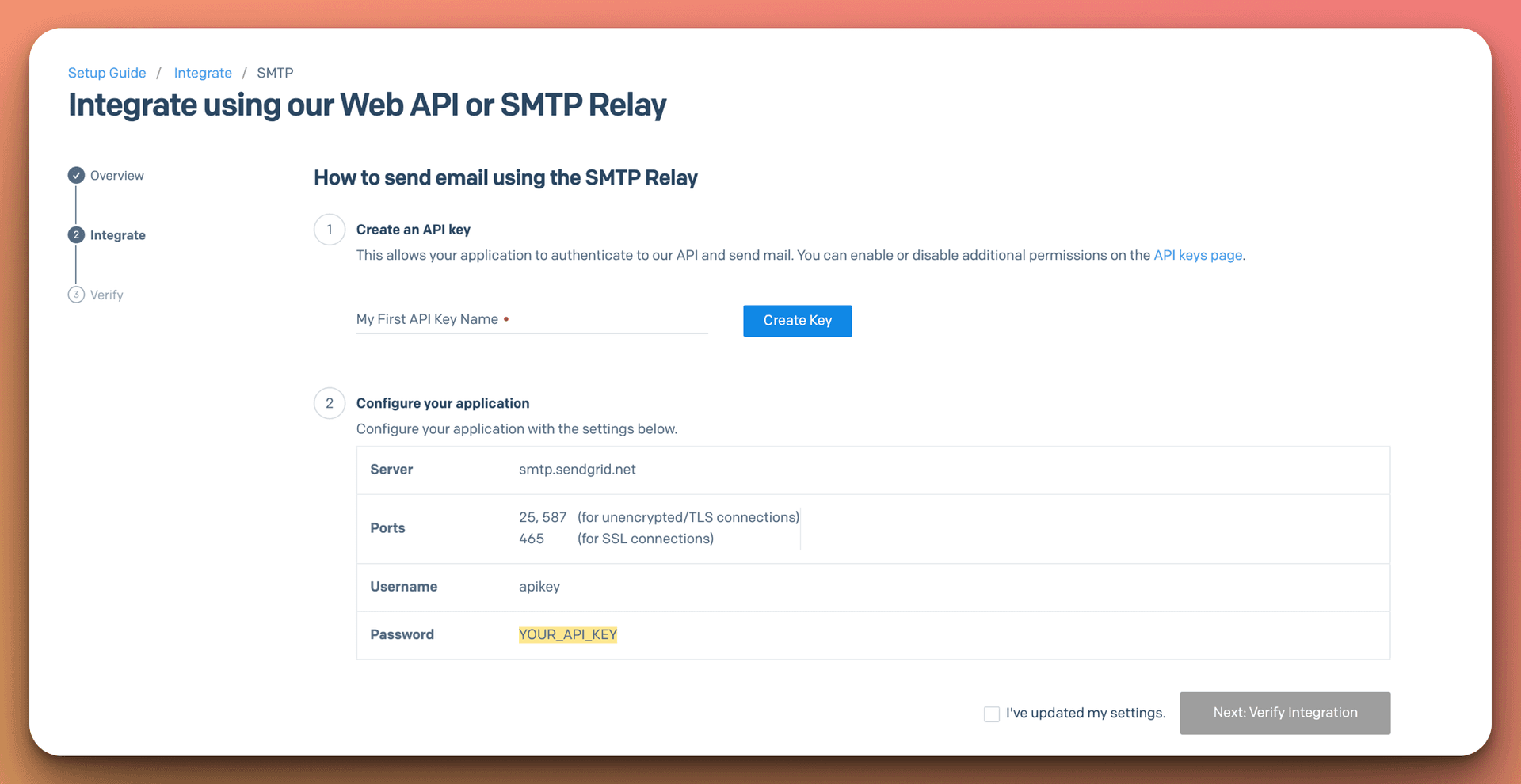 SMTP Relay